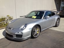 Taking delivery of my new gt3, 2011 w/ only 8k miles and all the goodies