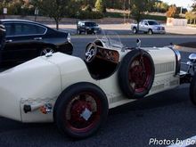 Bugatti replica, based on a VW frame and drivetrain.