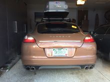 New LED reverse lights successfully installed, no errors present.  These are 30W bulbs and I wish they were 100W!