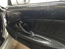 door panel cleaning