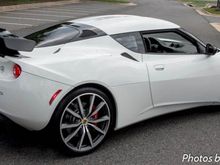 Lotus Evora with GT4 wing.