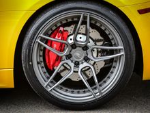 455 DUO-BLOCK WHEELS FINISHED IN GUNMETAL MATTE