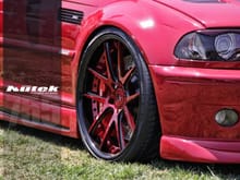 Nutek Forged Wheels Series 755 Concave BMW M3 Candy Red2
