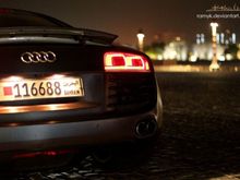 Chameleon Carbon Fiber Wrapped Audi R8 from Bahrain
