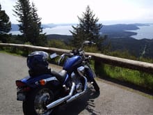 Great ride by myself first cruiser on top of mt.constitution. I did some island(San Juan)-hopping just for fun!