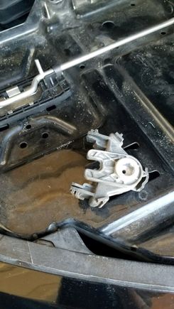 release mechanism decided to come off with tool