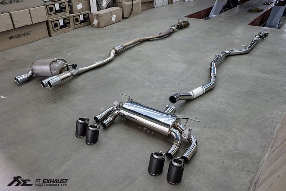 BMW F87 M2 Stock VS Fi Exhaust