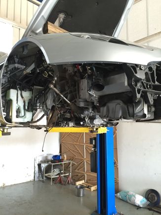 Hole suspension out.