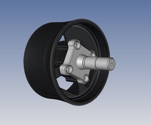 Porsche 993 996 986 steering wheel spacer 3d