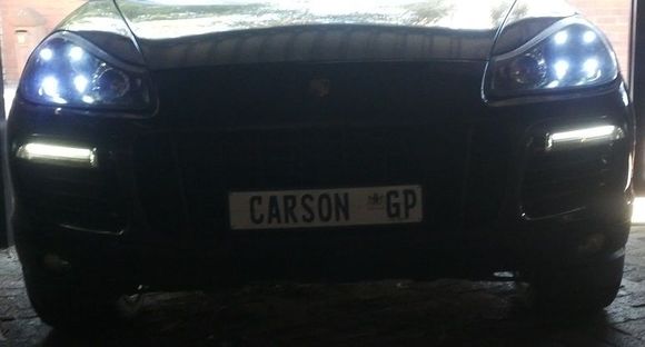 Blacked out with LEDs