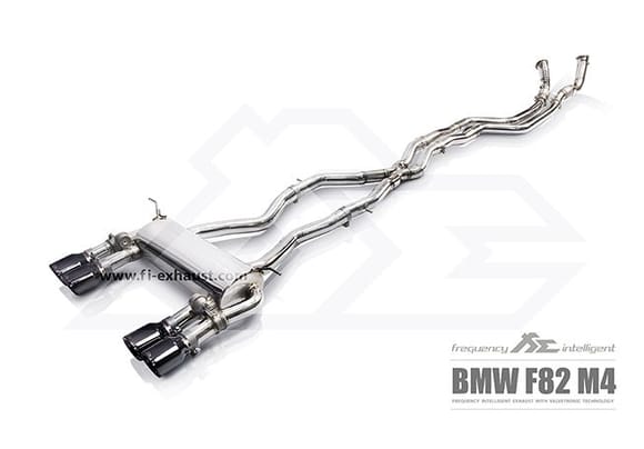 Fi Exhaust for BMW F82 M4 full Exhaust System.