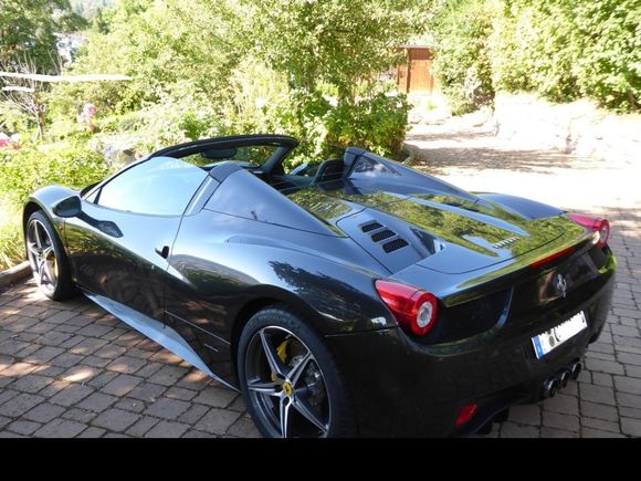 My 2013 built F-458 spider in grigio granito