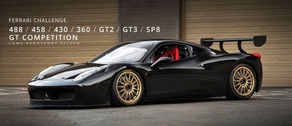 Ferrari Challenge Racing Rims by LOMA wheels
