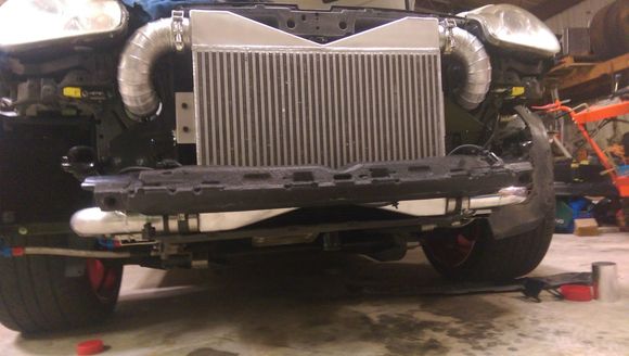 Stage 2 intercooler upgrade.