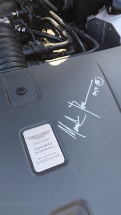 Highlight of the day - autograph from Marek Reichman