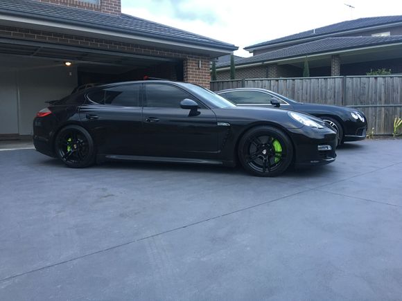 Stock 20" Rims Painted Black
