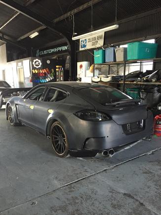 Before they polished her u can see the arches
