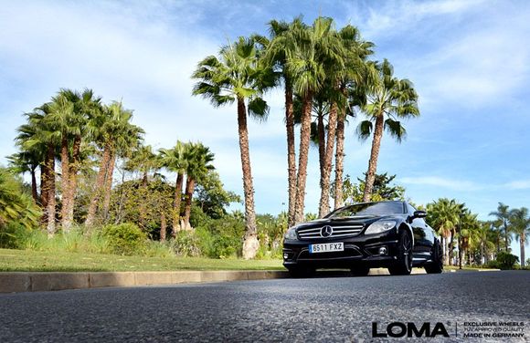Mercedes CL65 AMG package with LOMA GT5.2 Superlight Performance Wheels.
www.lomawheels.com
www.lomawheels-germany.com