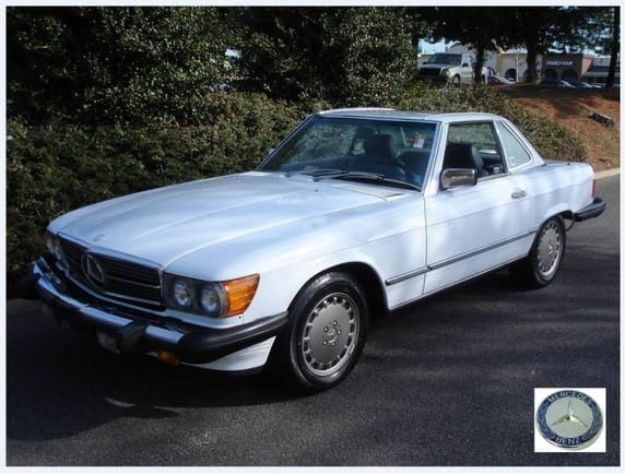 My current Project:
Restore a Mercedes 560 SL to give to my Dad !