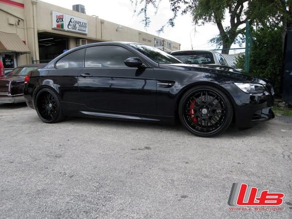 20&quot; HRE 790R Flat Black center and Color matched lip