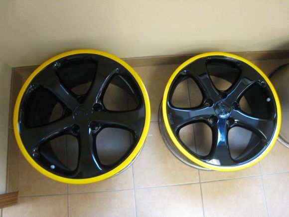 TechArt Wheels Black/Orange