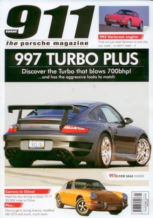 EVT700 GT Street Feature (Total911 Magazine, January 2009)