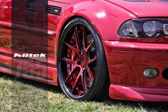 Nutek Forged Wheels Series 755 Concave BMW M3 Candy Red2