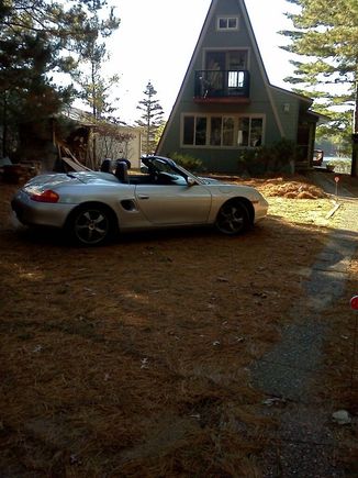 Boxster at Cottage