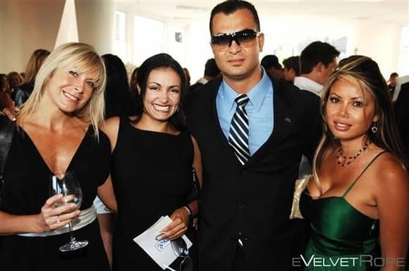 MoMo with friends Kristie, Julie &amp; Anne at Enigma Motors Charity Event (2007)