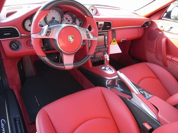 Porsche interior 1