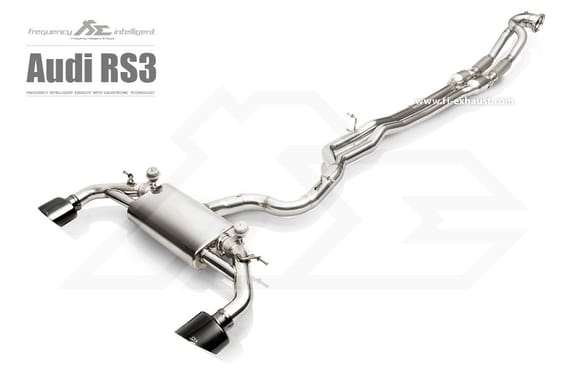 Fi Exhaust for Audi RS3 – Full Exhaust System .