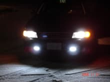 LED fog lights on B5 A4
