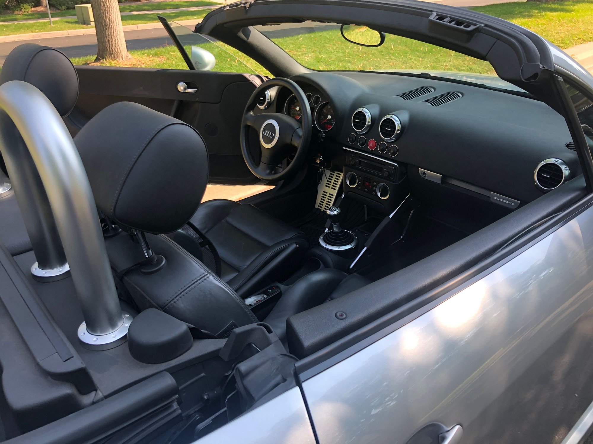 2004 Audi TT Quattro - 2004 Audi TT Quattro Roadster. A True Collectors Car - Used - VIN TRUUT28N84102141 - 14,300 Miles - 4 cyl - AWD - Manual - Convertible - Silver - Denver, CO 80230, United States