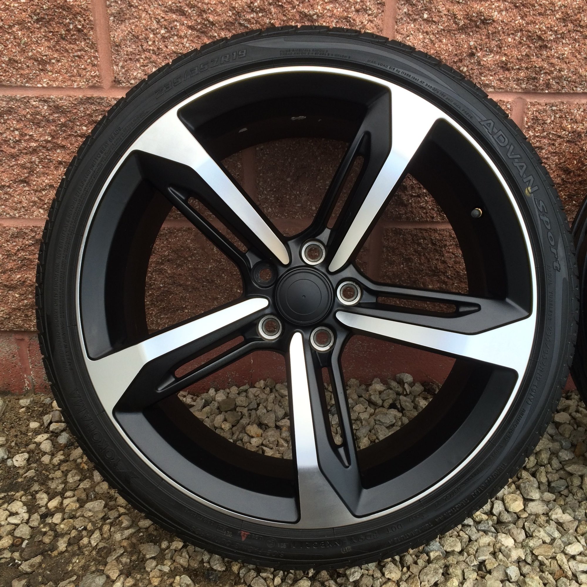 Wheels and Tires/Axles - TEST LISTING - New RS7 Matte black 19" wheels, Yokohama Tires - New - All Years Audi All Models - Nicaragua