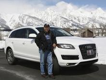 Guenther with the Q7 TDI on the first road trip to Jackson Hole, WY. We drive to Jackson Hole twice a year from Agoura Hills, CA.