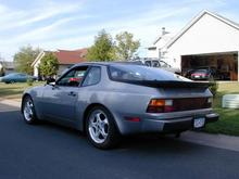 porsche back