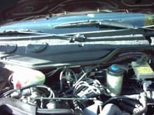 Engine Compartment, Completely Stock