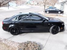 black on black