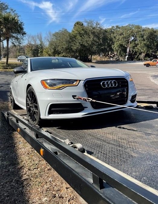 2015 Audi A6 Quattro - A6 3.0 APR Stage 2+ tune; TSW Wheels with broken engine and replacement engine - Used - VIN WAUFGAFC1FN023700 - 86,208 Miles - 6 cyl - AWD - Automatic - Sedan - White - Jacksonville, FL 32216, United States