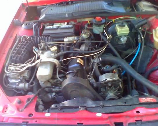 Yeah the engine..its dirty lol
