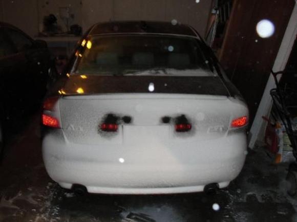 AWD Ftw!!!  Midwest Blizzard of 2011.