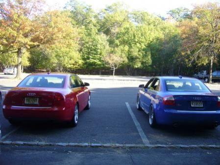 Red and Bue = superman06..haha
Must get a yellow Audi next time