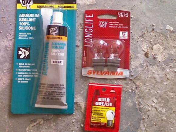 What i used, I got clear bulbs at autozone for 4 bucks!