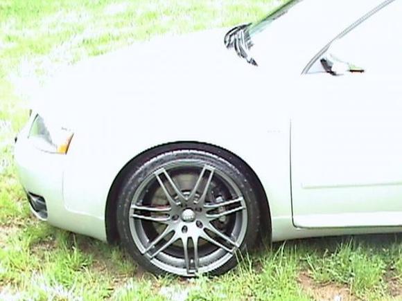 2004 Audi S4
19" RS4 replica wheels
235 35 19 Good Year Eagle Gt