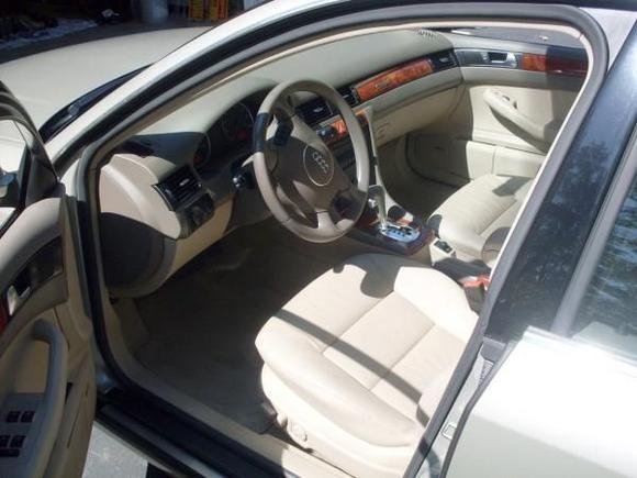 audi a6 interior