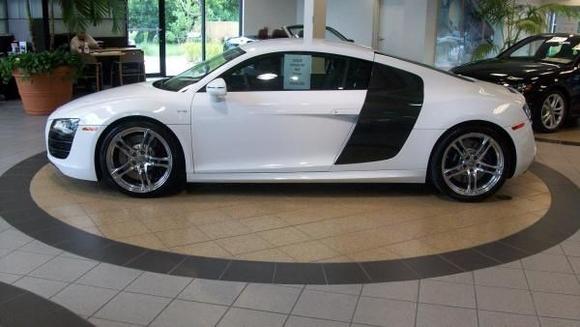 Audi R8 in Showroom at Audi Fort Myers