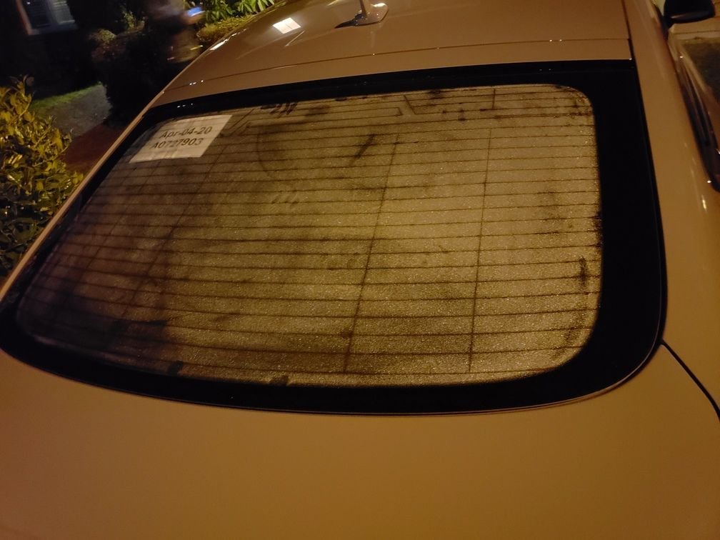 Excessive condensation on rear window of brand new S5 AudiWorld Forums
