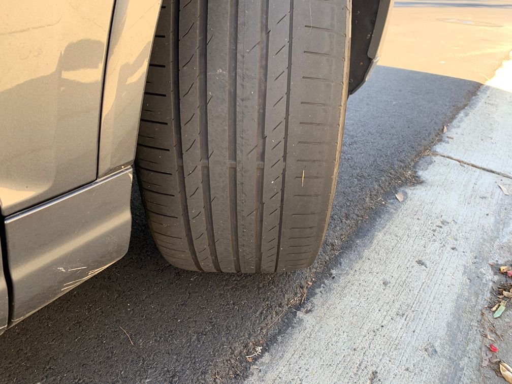 2018 Q7 Tire Problem 12K mileage front passenger side tire already worn out twice AudiWorld