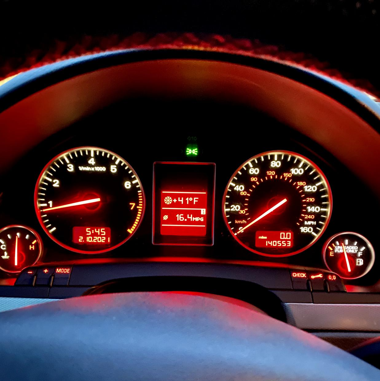 2005 Brilliant Red Audi A4 Ultrasport 1.8T 6SPD manual Quattro (super