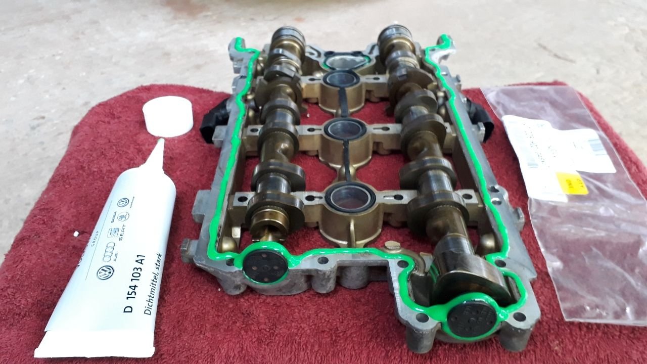 Fixing oil in spark plug and other engine oil leaks on the 3.2 Page 7